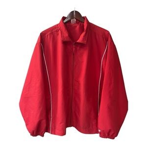 Badger Sport Vintage Lightweight Red Jacket Size L Men
